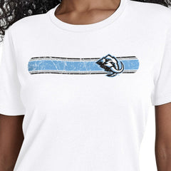 NHL Utah Mammoth Starter Women's Team Stripe T-Shirt - White