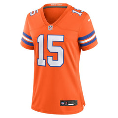 NFL Nik Bonitto Denver Broncos Women's Alternate 2 Mile High Collection 1977 Throwback Game Jersey - Orange