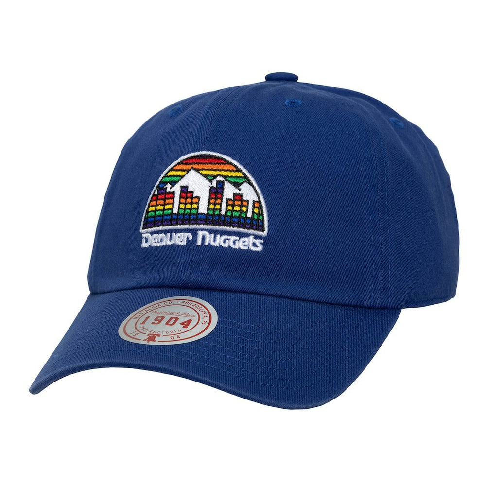 Denver Nuggets Hardwood Classics 1904 Adjustable Hat Navy