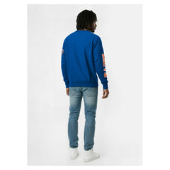 New York Mets Champion Reverse Weave Chenille Sweatshirt - Royal Sweatshirts
