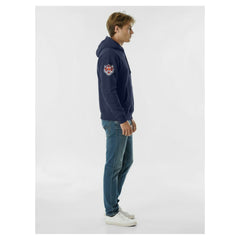 Detroit Tigers Champion Reverse Weave Chenille Hoodie - Navy Hoodies