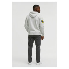 Milwaukee Brewers Champion Reverse Weave Chenille Full-Zip Hoodie - Gray Hoodies