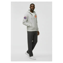 New York Mets Champion Reverse Weave Chenille Full-Zip Hoodie - Gray Hoodies