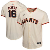 MLB Rafael Devers San Francisco Giants Nike Youth Home Player Game Jersey - Cream