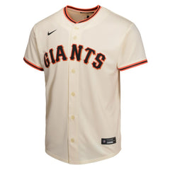 MLB Rafael Devers San Francisco Giants Nike Youth Home Player Game Jersey - Cream