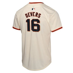 MLB Rafael Devers San Francisco Giants Nike Youth Home Player Game Jersey - Cream