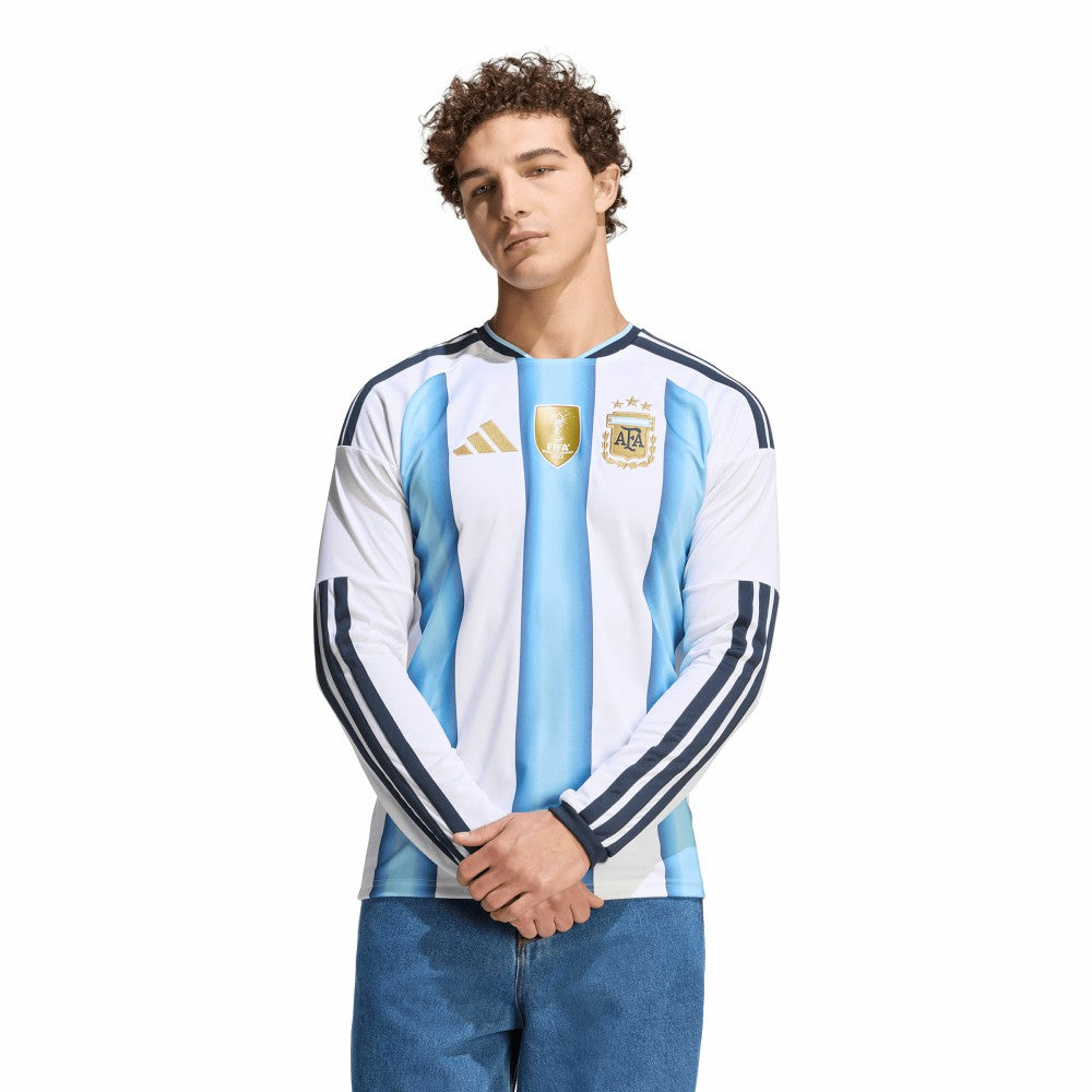 Argentina National Team FIFA x World Cup 2026 Home Replica Long Sleeve Jersey White
