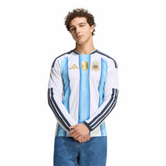 Argentina National Team FIFA x World Cup 2026 Home Replica Long Sleeve Jersey White