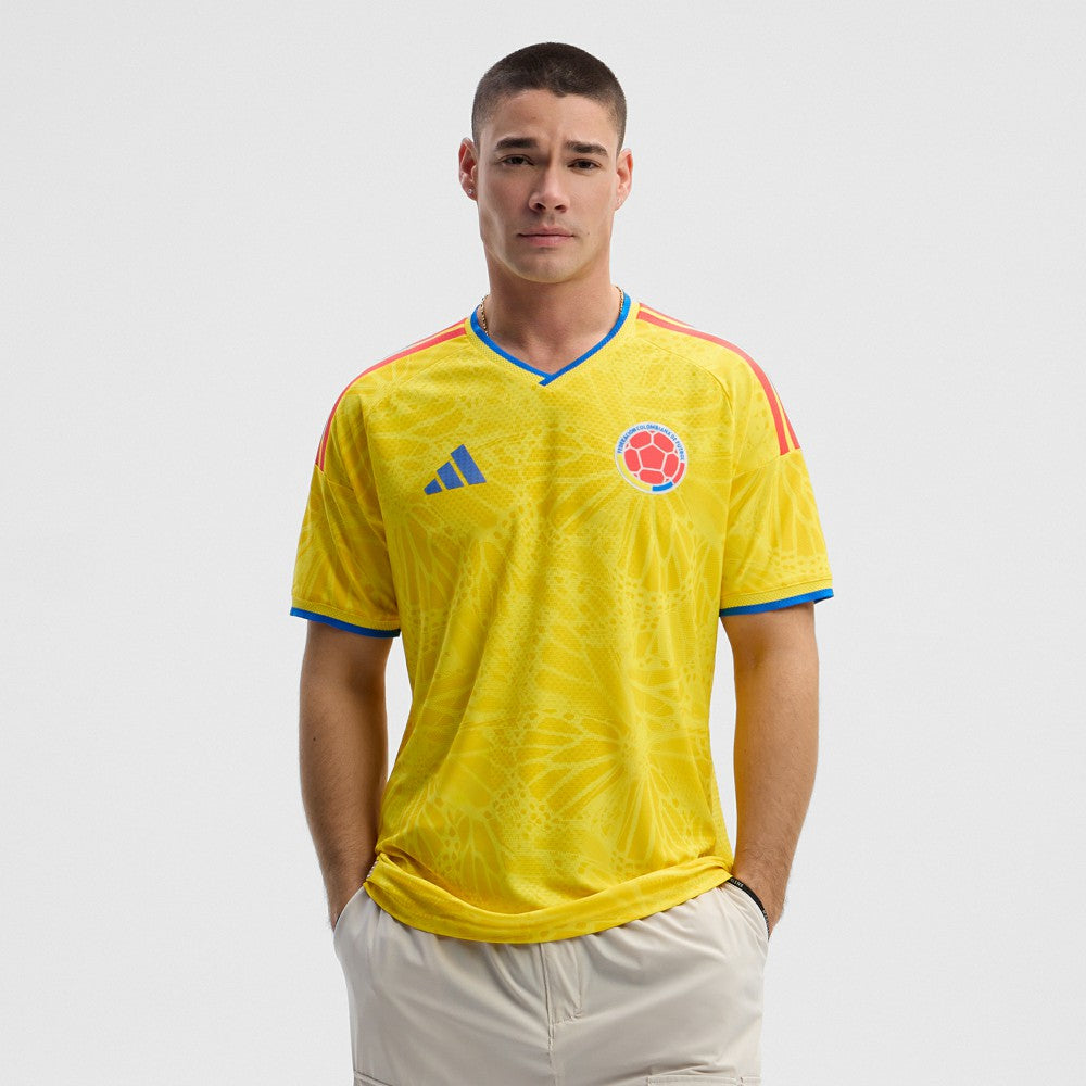 Colombia National Team FIFA x World Cup 2026 Home On Field Jersey Yellow
