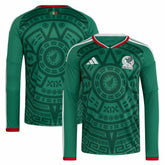 Mexico National Team FIFA x World Cup 2026 Home Replica Long Sleeve Jersey Green