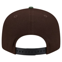 Minnesota Vikings Adult Burnt Wood Camo 9FIFTY Snapback Hat Dark Brown