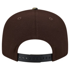 Buffalo Bills Adult Burnt Wood Camo 9FIFTY Snapback Hat Dark Brown