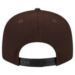 Green Bay Packers Adult Burnt Wood Camo 9FIFTY Snapback Hat Dark Brown
