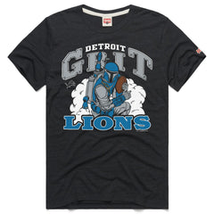 Detroit Lions Homage Unisex Star Wars x NFL Tri-Blend T-Shirt Charcoal