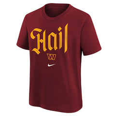 Washington Commanders Youth Hail T-Shirt Burgundy