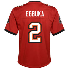 Emeka Egbuka Tampa Bay Buccaneers Youth Team Game Jersey Red