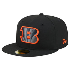 Cincinnati Bengals New Era Color Pop 59FIFTY Fitted Hat Black