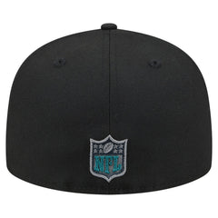 Philadelphia Eagles New Era Color Pop 59FIFTY Fitted Hat Black