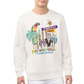 Minnesota Vikings Margaritaville Gameday Party Fleece Sweatshirt Cream