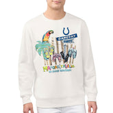 Indianapolis Colts Margaritaville Gameday Party Fleece Sweatshirt Cream