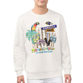 Baltimore Ravens Margaritaville Gameday Party Fleece Sweatshirt Cream