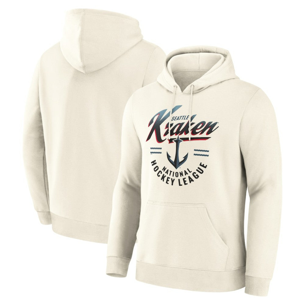 NHL Seattle Kraken Fanatics Legacy Hoodie - Cream