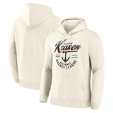 NHL Seattle Kraken Fanatics Legacy Hoodie - Cream