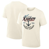 NHL Seattle Kraken Fanatics Male Legacy T-Shirt - Cream