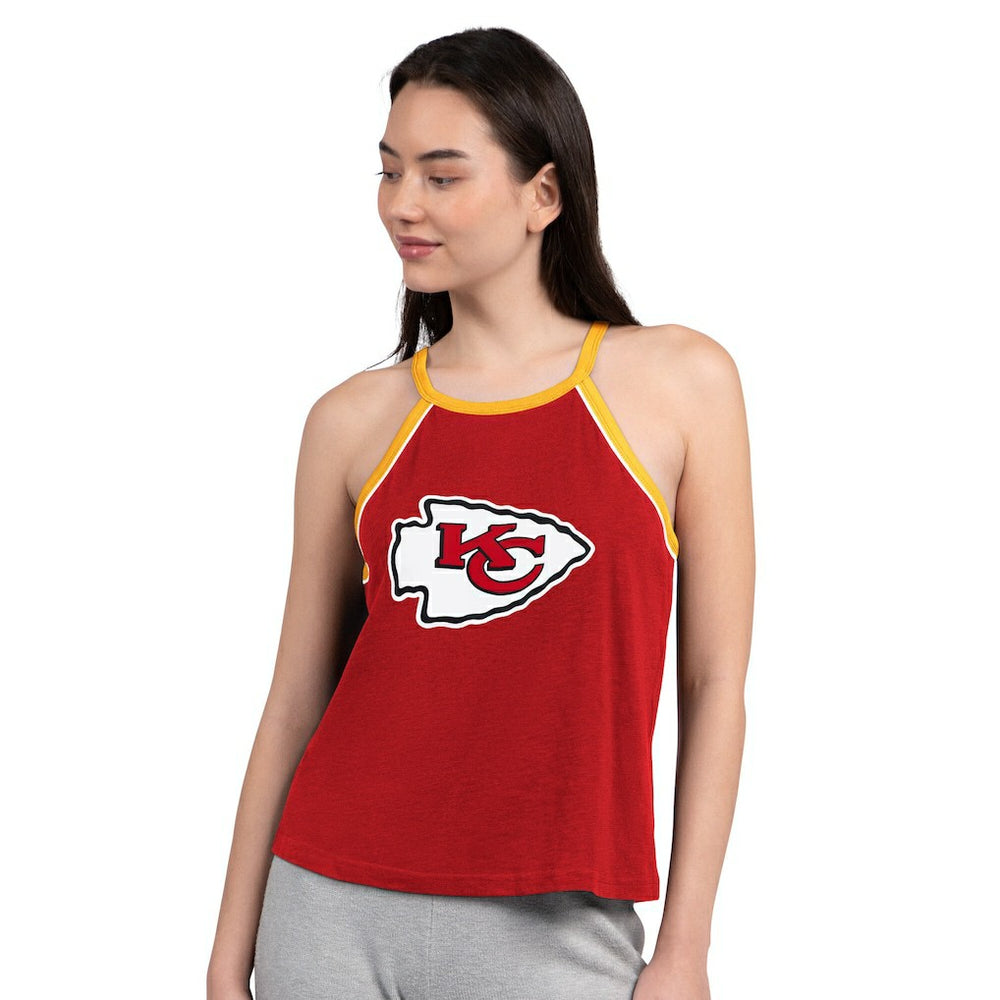 Kansas City Chiefs G-III 4Her by Carl Banks Women's Redemption Win Slub Tank Top Red