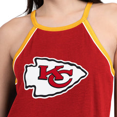 Kansas City Chiefs G-III 4Her by Carl Banks Women's Redemption Win Slub Tank Top Red