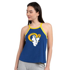 Los Angeles Rams G-III 4Her by Carl Banks Women's Redemption Win Slub Tank Top Royal