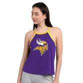 Minnesota Vikings G-III 4Her by Carl Banks Women's Redemption Win Slub Tank Top Purple