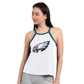 Philadelphia Eagles G-III 4Her by Carl Banks Women's Redemption Win Slub Tank Top White
