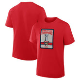 NHL Florida Panthers 2025 Stanley Cup Champions Banner Raising T-Shirt - Red