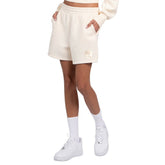 Las Vegas Raiders Starter Women's Travel Pastels Fleece Short Cream