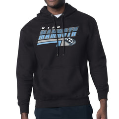 NHL Utah Mammoth Starter Logo Push Fleece Hoodie - Black