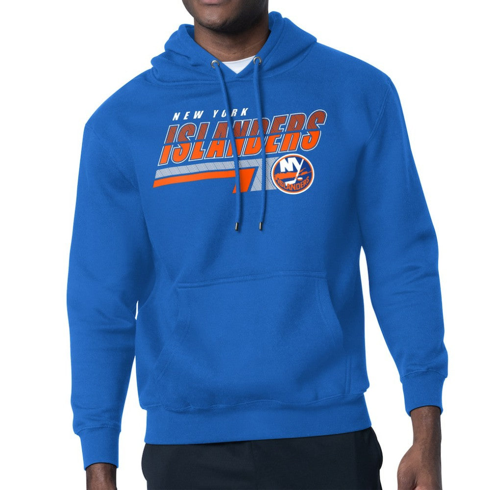 NHL New York Islanders Starter Logo Push Fleece Hoodie - Royal