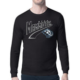 NHL Utah Mammoth Starter Modern Tailsweep Long Sleeve T-Shirt - Black