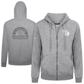 Cleveland Guardians Levelwear Podium Banner Arch Full-Zip Hoodie - Heather Gray Hoodies