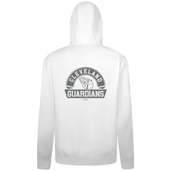 Cleveland Guardians Levelwear Podium Banner Arch Full-Zip Hoodie - White Hoodies