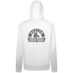 Boston Red Sox Levelwear Podium Banner Arch Full-Zip Hoodie - White Hoodies