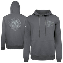 New York Yankees Levelwear Podium Valiant Hoodie - Gray Hoodies