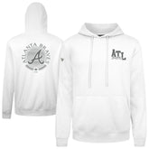 Atlanta Braves Levelwear Podium Valiant Hoodie - White Hoodies