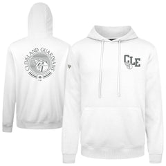 Cleveland Guardians Levelwear Podium Grain Hoodie - White Hoodies