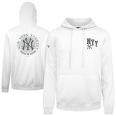 New York Yankees Levelwear Podium Grain Hoodie - White Hoodies