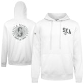 Seattle Mariners Levelwear Podium Grain Hoodie - White Hoodies