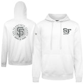 San Francisco Giants Levelwear Podium Grain Hoodie - White Hoodies