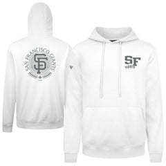 San Francisco Giants Levelwear Podium Grain Hoodie - White Hoodies