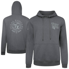 Texas Rangers Levelwear Podium Grain Hoodie - Gray Hoodies
