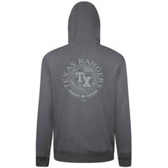 Texas Rangers Levelwear Podium Grain Hoodie - Gray Hoodies